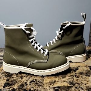 Olive green Dr. Marten Boots